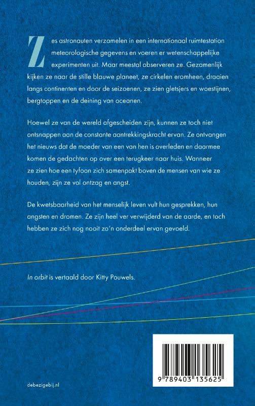 Achterkant van In orbit