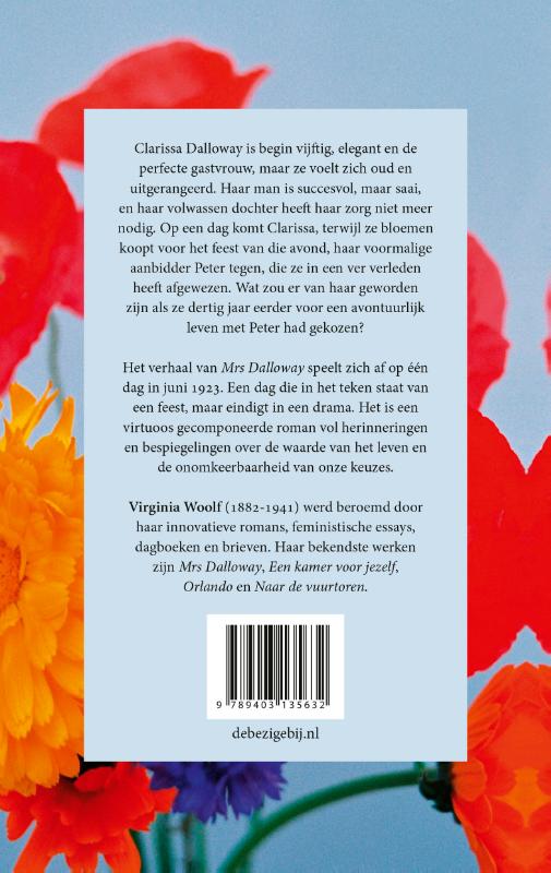 Achterkant van Mrs. Dalloway