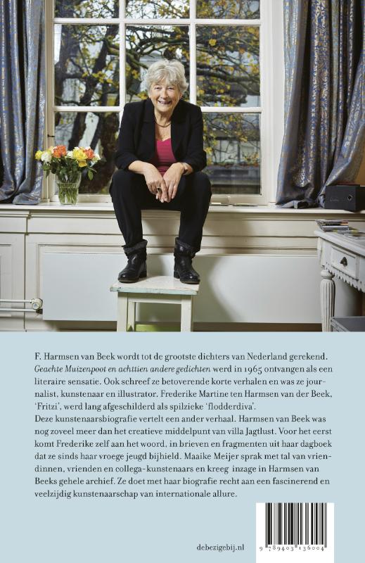 Achterkant van Hemelse mevrouw Frederike