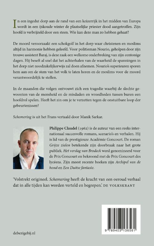 Achterkant van Schemering