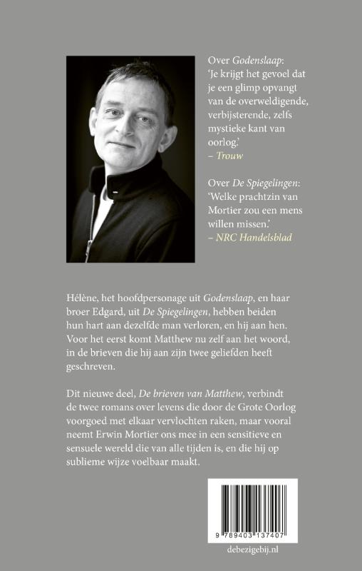 Achterkant van Boeken van de troost