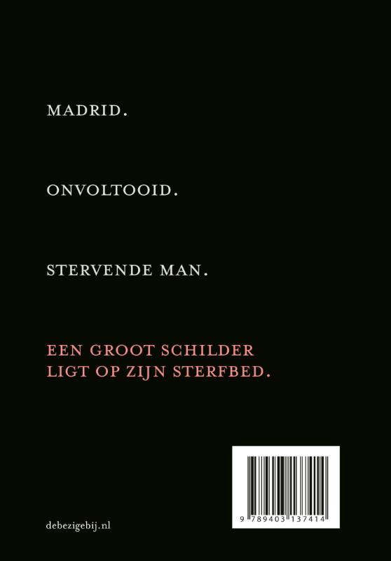 Achterkant van De dood van Francis Bacon