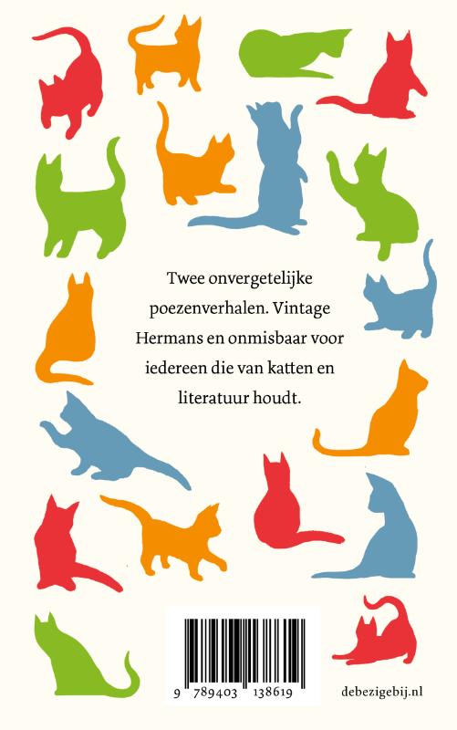Achterkant van De liefde tussen mens en kat