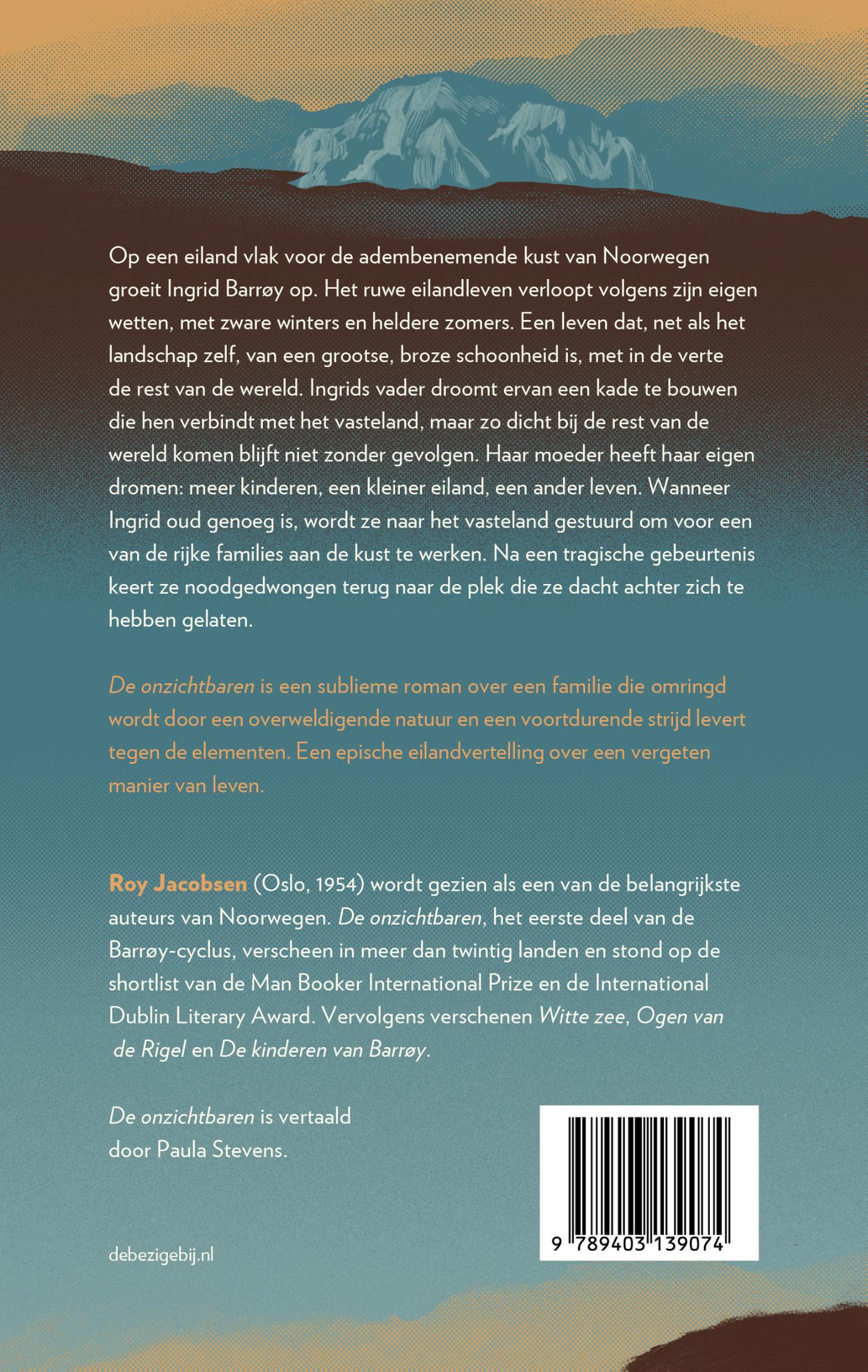 Achterkant van De onzichtbaren