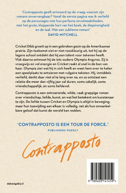 Achterkant van Contrapposto
