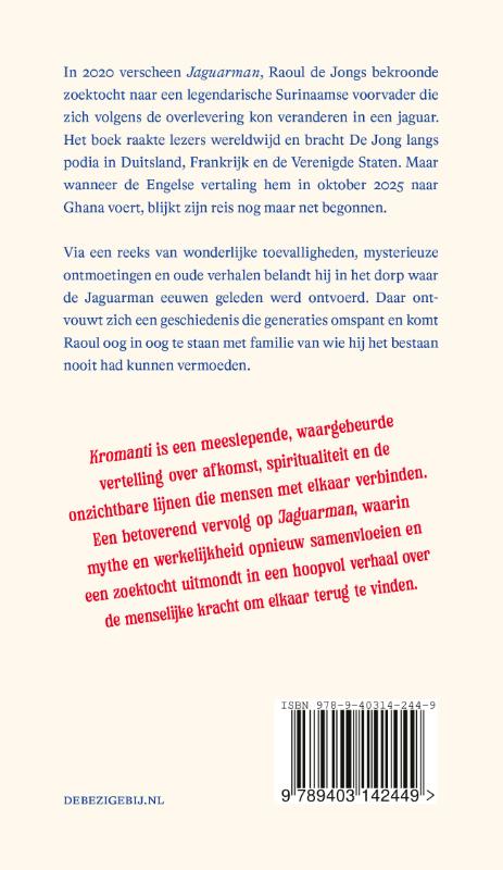 Achterkant van Kromanti