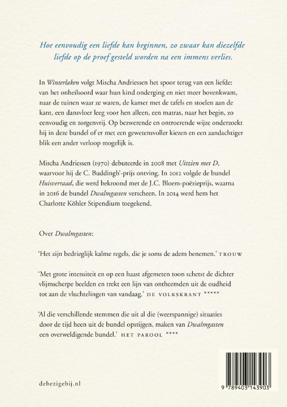 Achterkant van Winterlaken