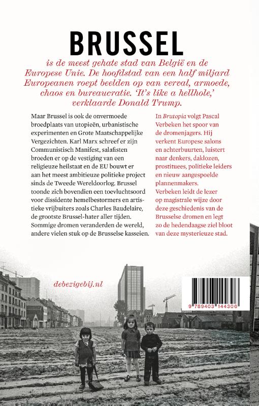 Achterkant van Brutopia