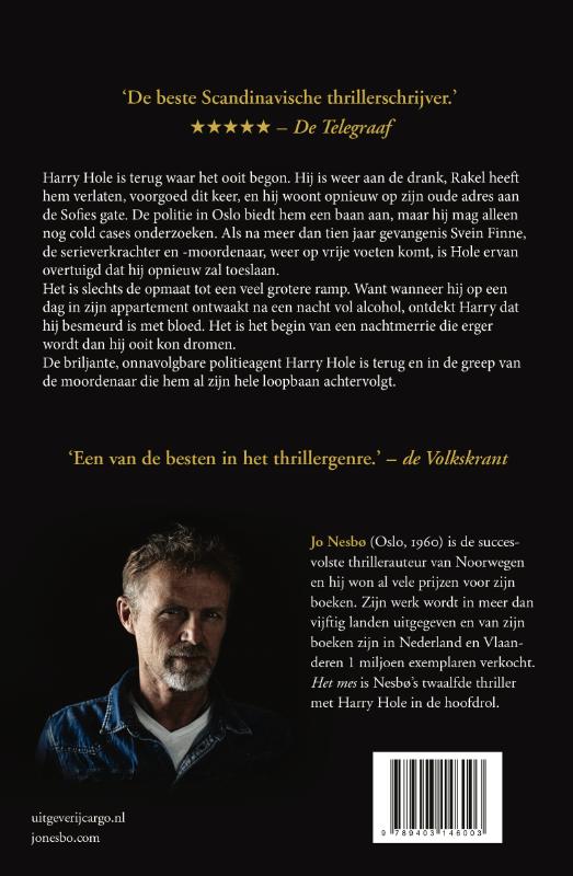 Achterkant van Het mes