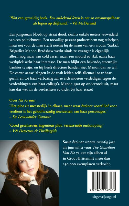 Achterkant van Een onbekend leven