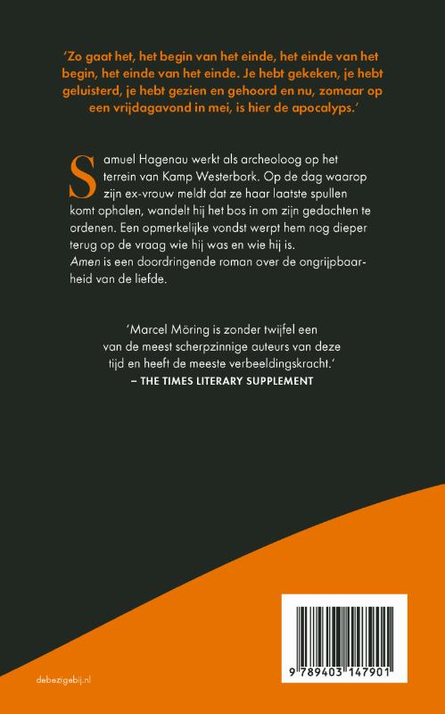 Achterkant van Amen