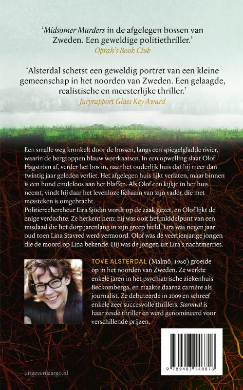 Achterkant van Stormval
