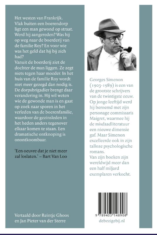 Achterkant van Het rapport van de gendarme