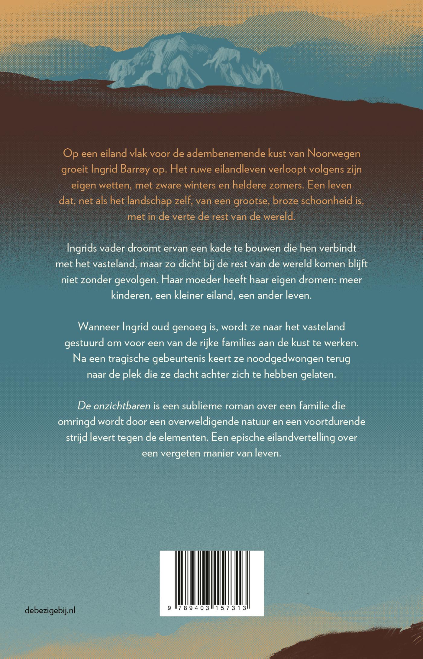 Achterkant van De onzichtbaren