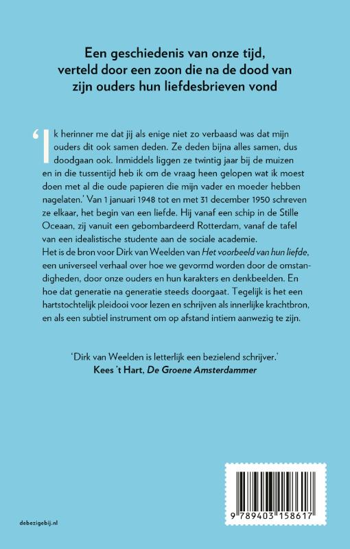 Achterkant van Het voorbeeld van hun liefde