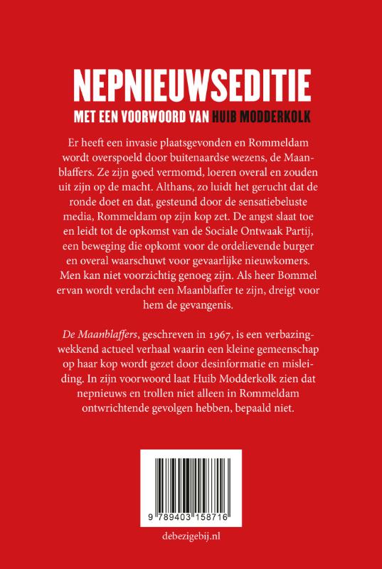 Achterkant van De maanblaffers