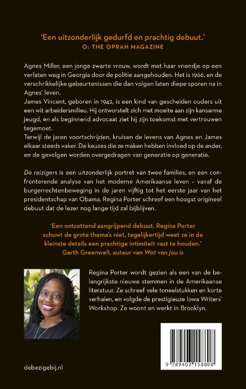 Achterkant van De reizigers