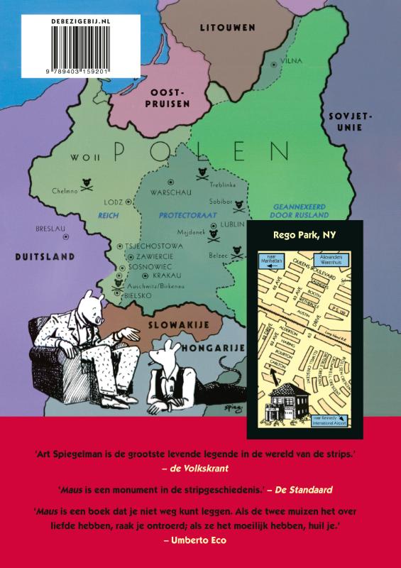 Achterkant van Maus Compleet