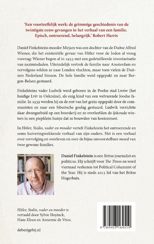 Achterkant van Hitler, Stalin, vader en moeder