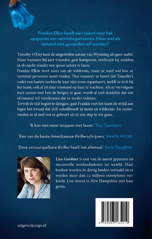 Achterkant van Een stap te ver
