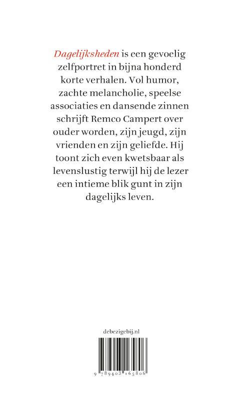 Achterkant van Dagelijksheden