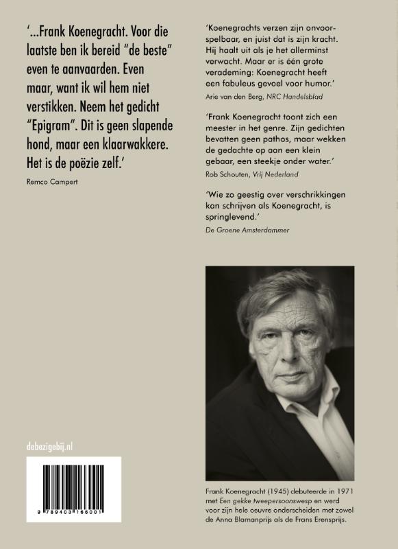 Achterkant van Alle gedichten