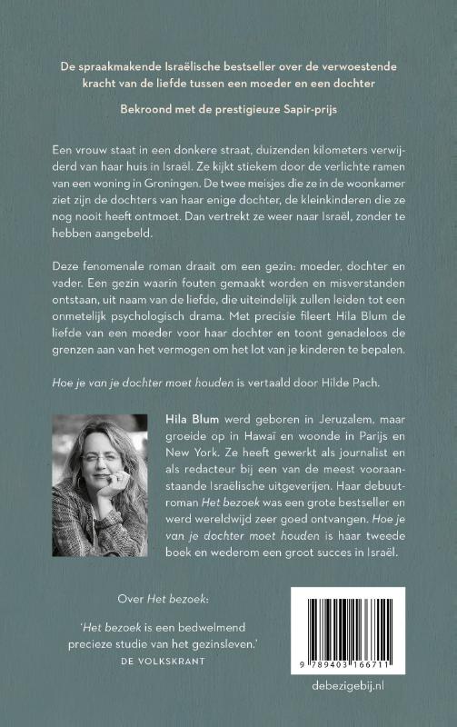 Achterkant van Hoe je van je dochter moet houden