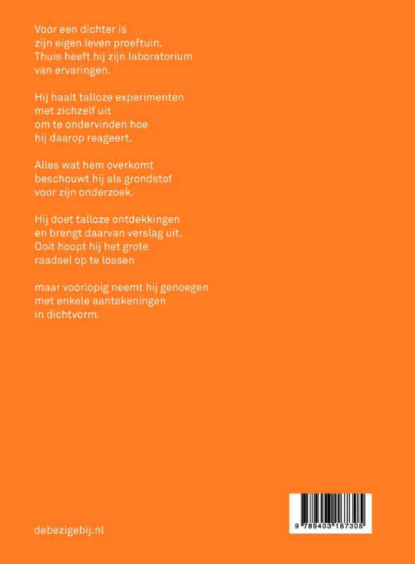 Achterkant van De schrijver is een alleenstaande moeder