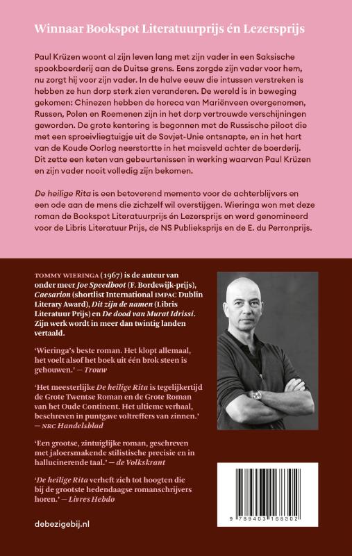 Achterkant van De heilige Rita