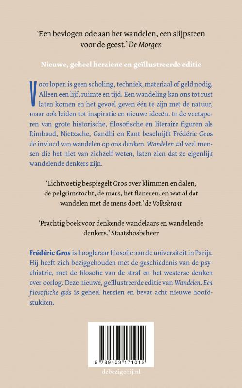 Achterkant van Wandelen