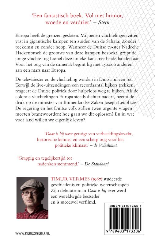 Achterkant van De hongerigen en de verzadigden