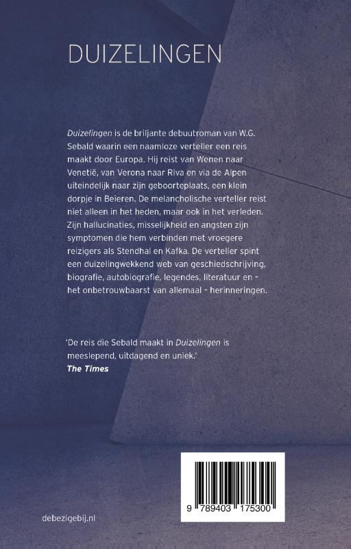 Achterkant van Duizelingen