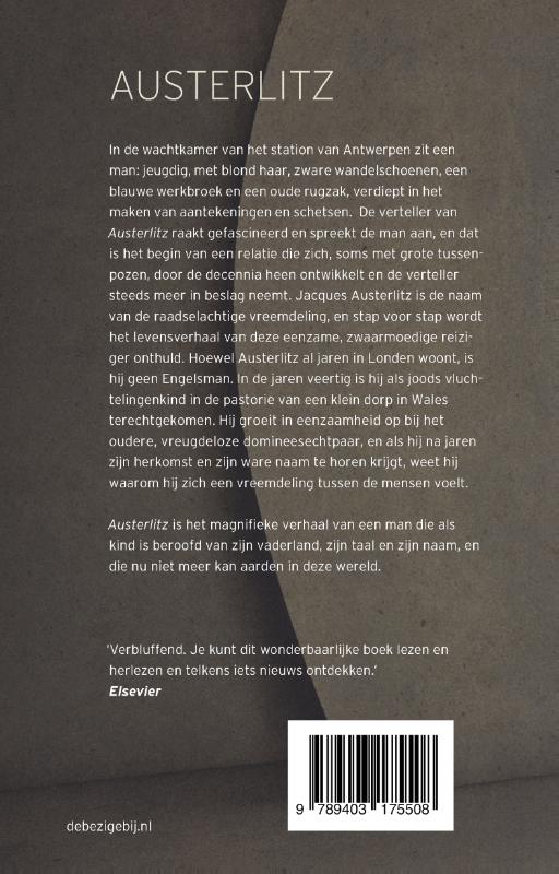 Achterkant van Austerlitz