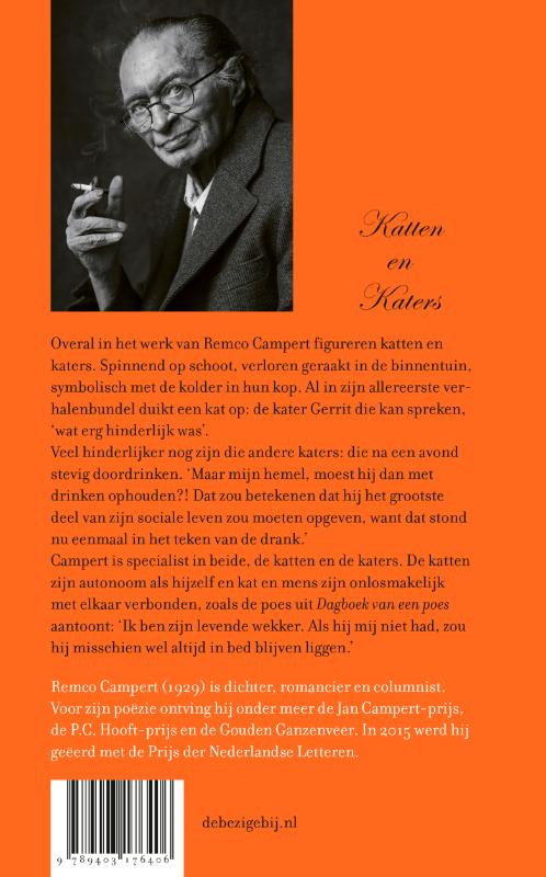 Achterkant van Katten en katers