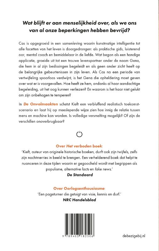 Achterkant van De onvolmaakten