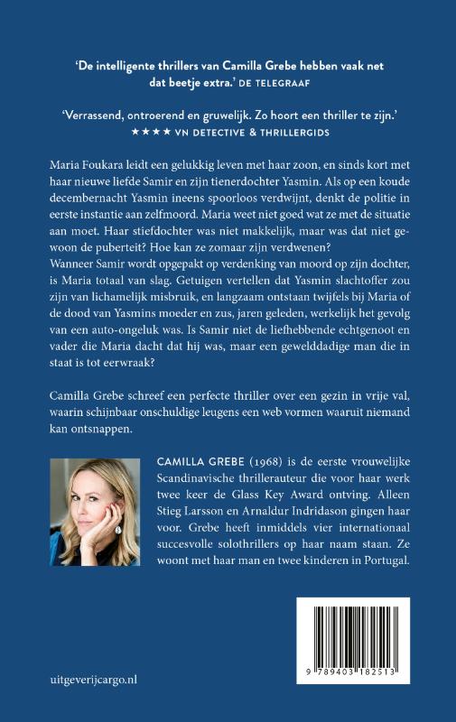 Achterkant van Iedereen liegt