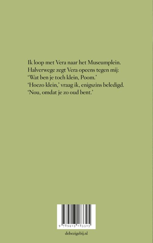 Achterkant van Wij knippen de wind
