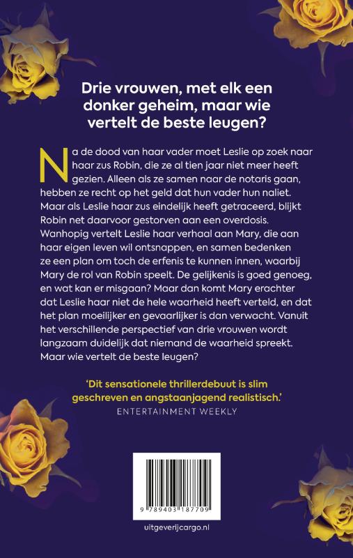 Achterkant van De beste leugen