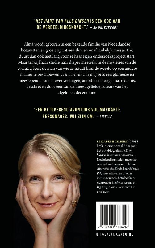 Achterkant van Het hart van alle dingen