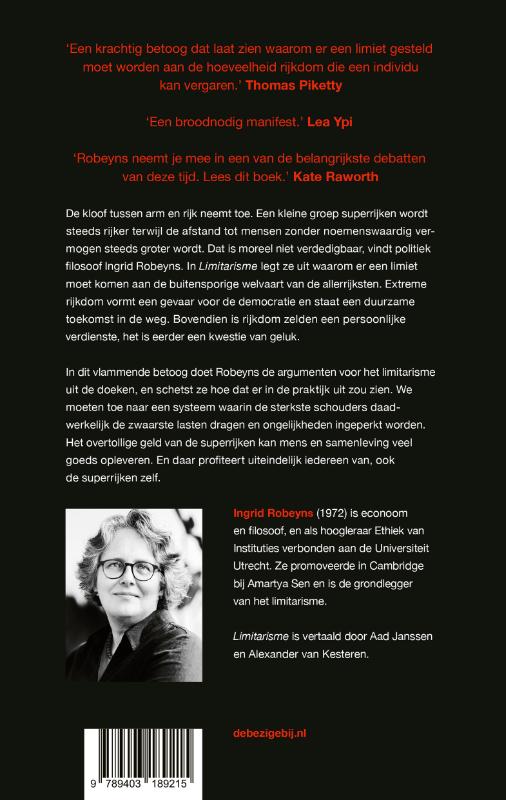 Achterkant van Limitarisme