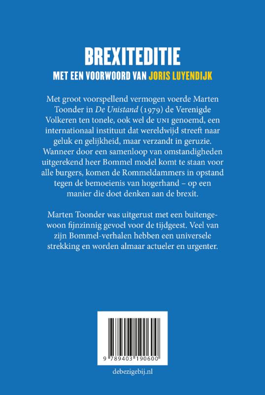 Achterkant van De Unistand