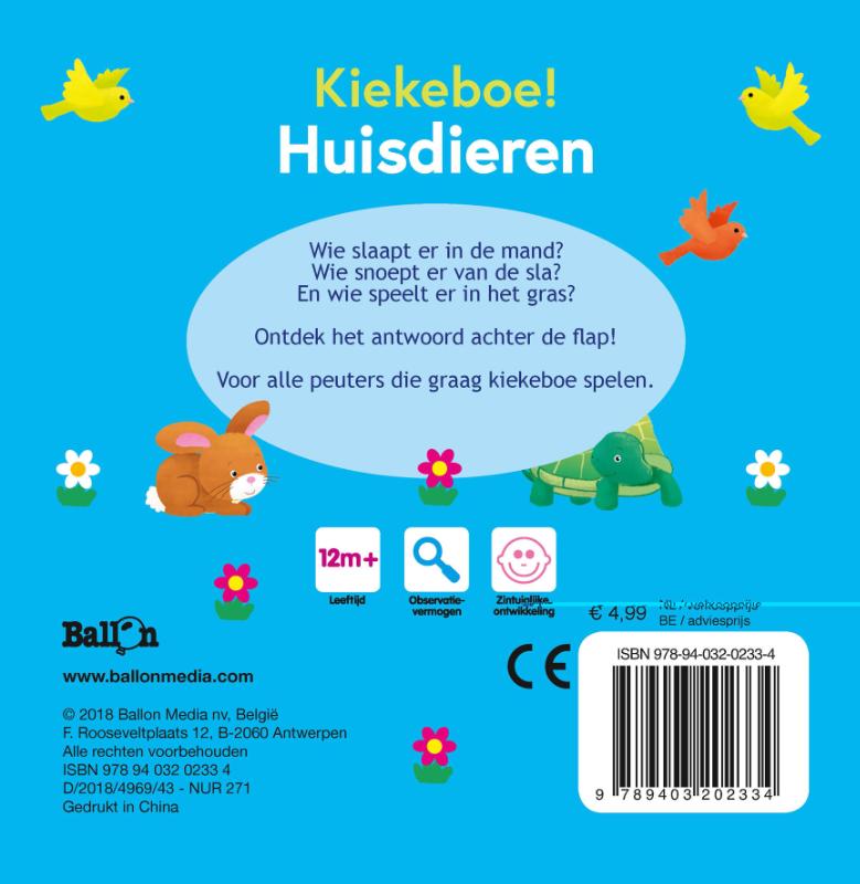 Achterkant van Huisdieren