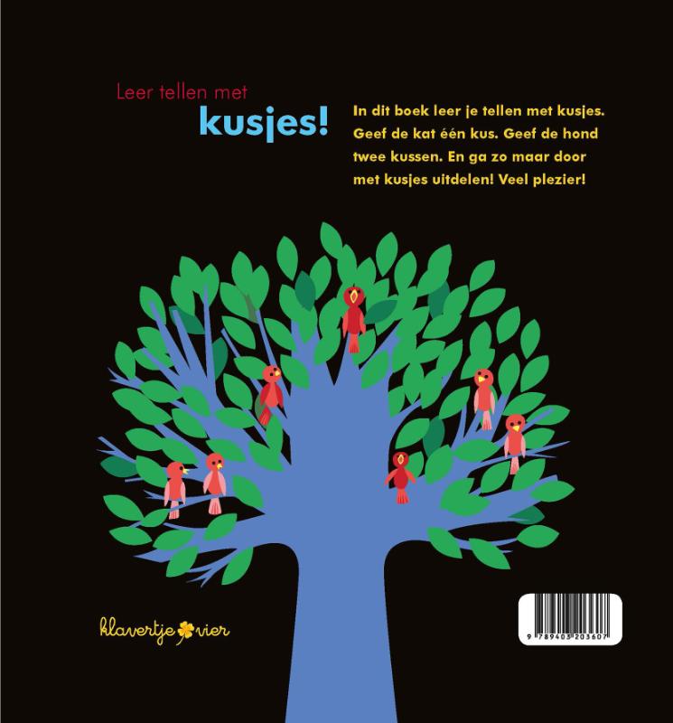 Achterkant van Een boek vol kusjes