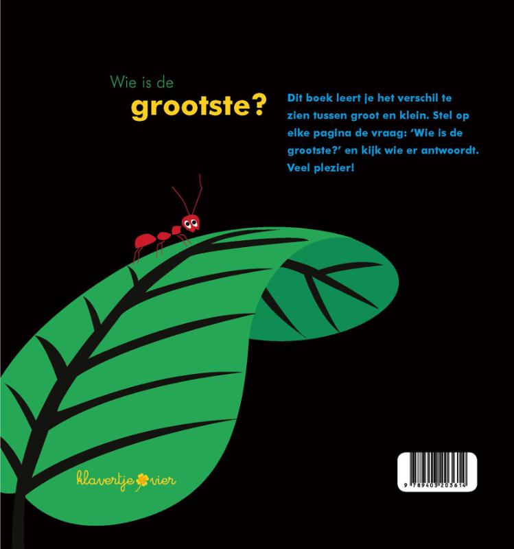 Achterkant van Groot en klein