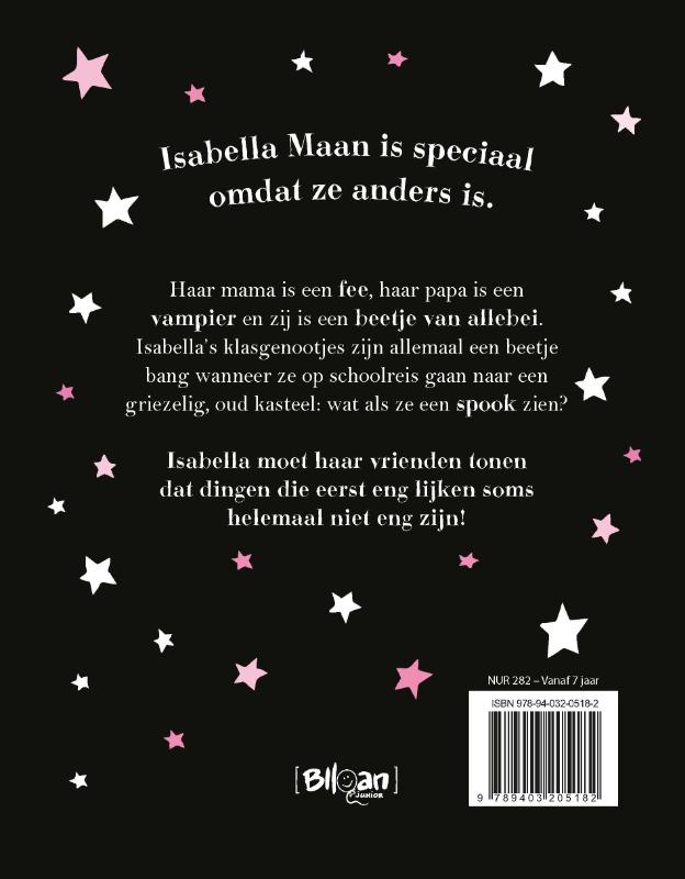Achterkant van Isabella en het spookkasteel
