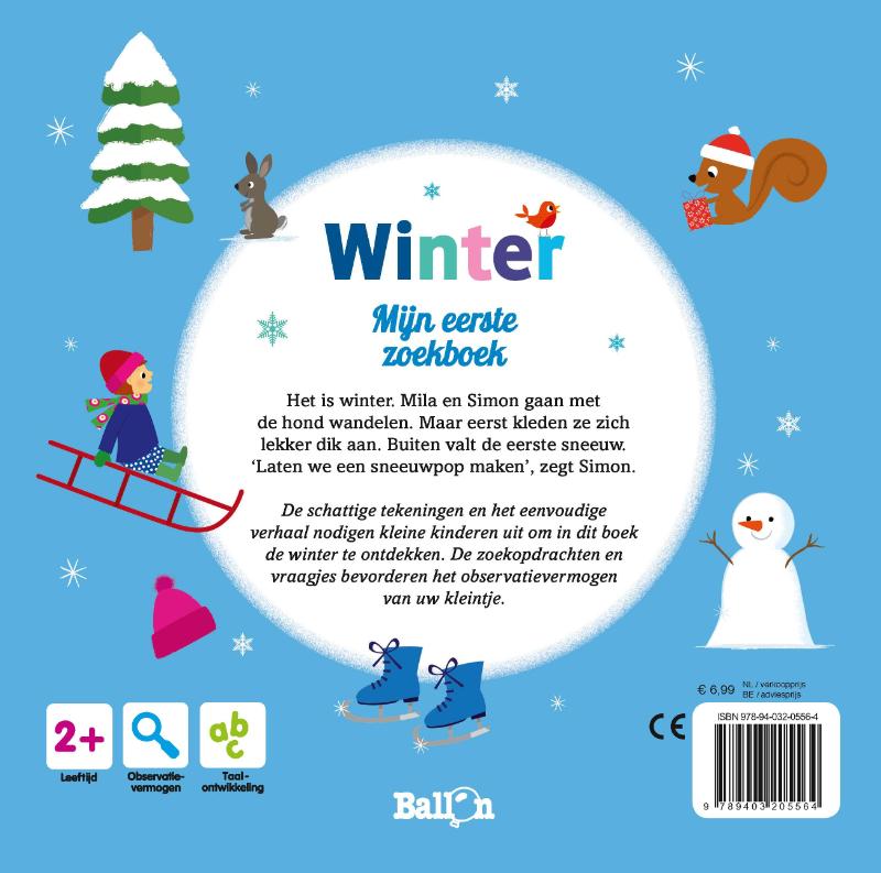 Achterkant van Winter