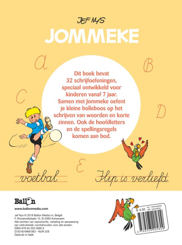 Achterkant van 7+