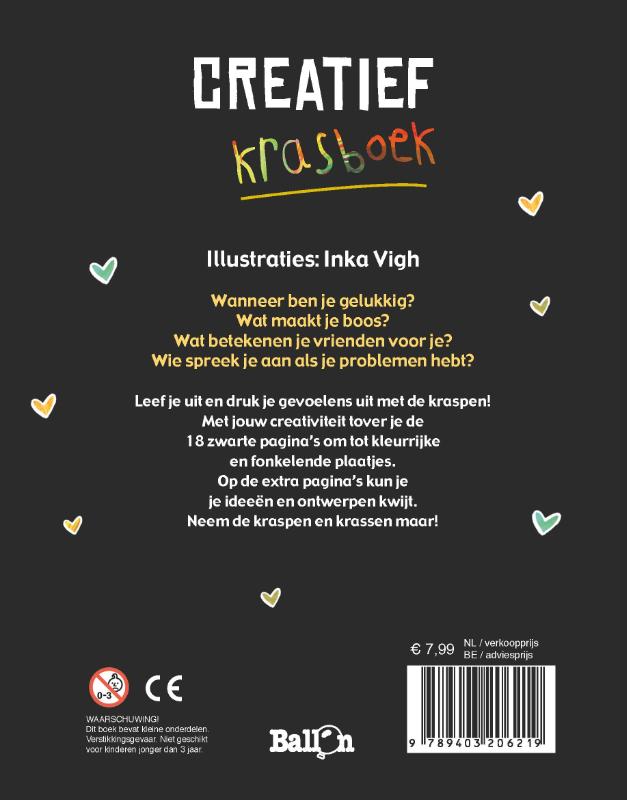 Achterkant van Leef je uit!