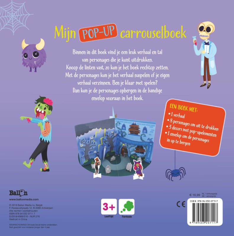 Achterkant van In het Spookhuis