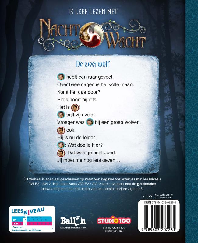 Achterkant van De weerwolf